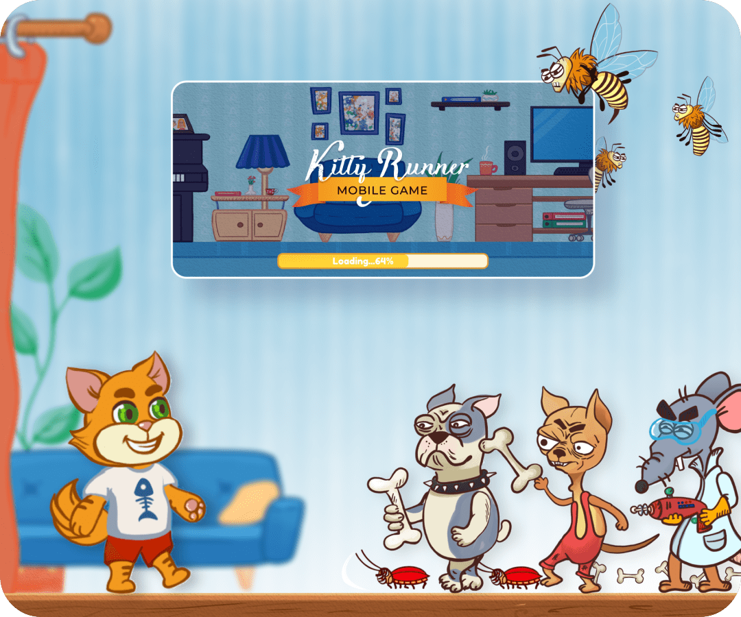 Kitty Runner Mobile Game