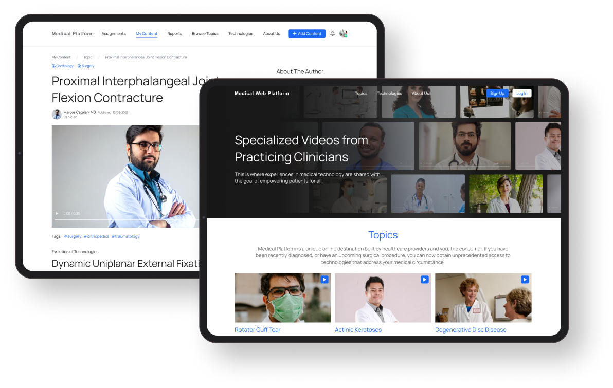 Medical Content Promotion System