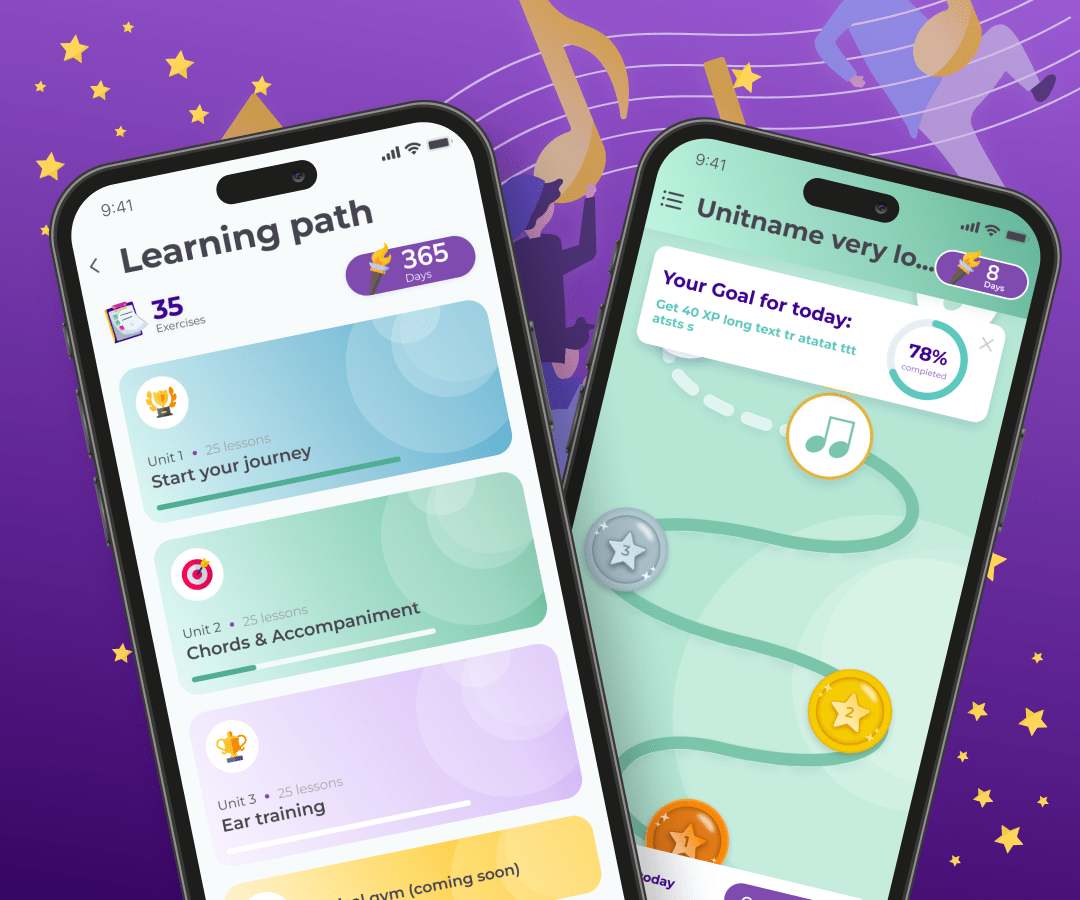 React Native Music Learning Mobile App